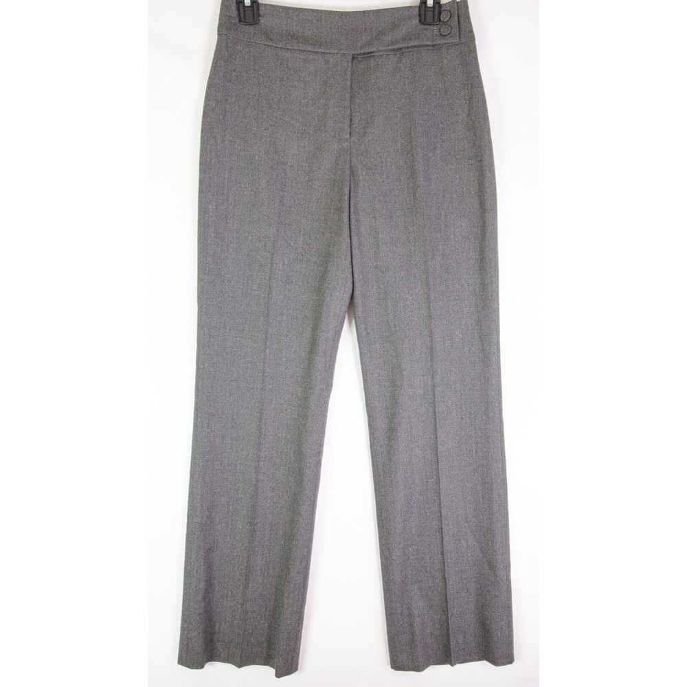 Jil Sander Pleated Dress Pants Women's Size 34 Italy Gray Career Work